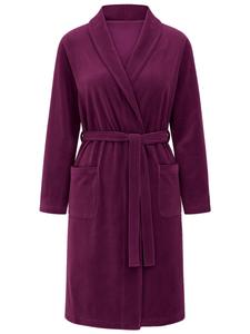 Длинный халат Vivisence 5022, фиолетовый