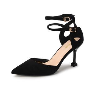 Тонкие каблуки Высокие каблуки 8 см Женские Qiandongmeili, Синий