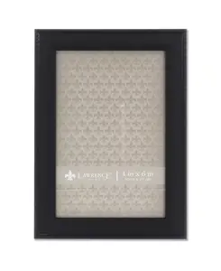 Классическая рамка для фото с бисером, 4" x 6" Lawrence Frames, black