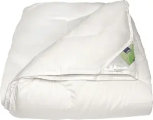 Одеяло из синтепона Polydaun "Лотос", 4 сезона, (1 шт.) 155х220 см, белый