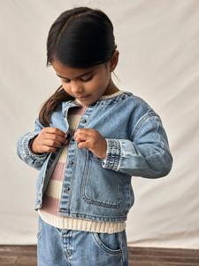 Джинсовая куртка "Karole" синего цвета Lil Atelier