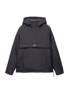 Куртка межсезонная Pull&Bear, черный