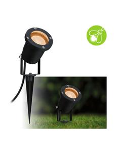 Paulmann Светодиодный садовый прожектор, золотистый свет, отпугивает насекомых