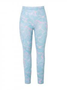 Леггинсы Ulla Popken Lederhose, цвет eisgrün