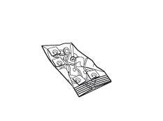 Средний монтажный комплект для крепления верхней пластины кофра SHAD