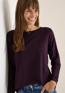 Топ Cecil MIT GALLONSTREIFEN, Rot/Light Red