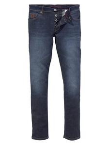 Джинсы Slim Fit темно-синего цвета Bruno Banani