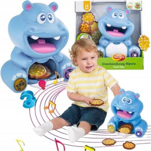 Интерактивная игрушка-сортировщик печенья Бегемот Dumel Discovery