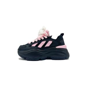 Adidas Originals Женские повседневные туфли OZGAIA с низким верхом, черные/розовые