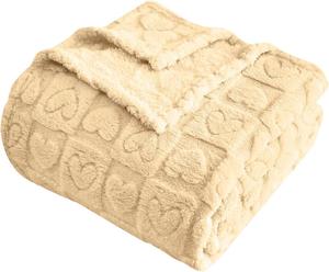 Утяжеленное одеяло 100х150 см, флис плюш, пушистое, мягкое, тяжелое, зимнее, дышащее, стираемое, теплое, уютное, для кровати, дивана, дома