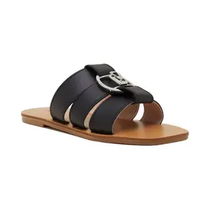 Кожаные тапочки Saba 08 Liu Jo, черный