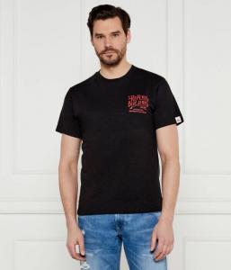 Футболка мужская Replay с надписью, черный