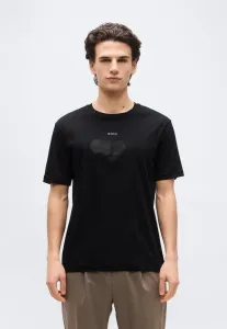 Футболка с принтом «единство» Boss, Black