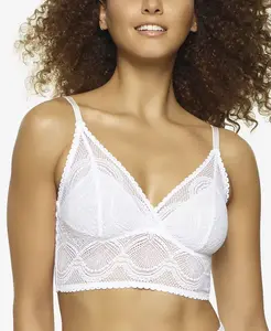Женский топ-бюстгальтер Finesse Lace Cami Bralette Felina, белый