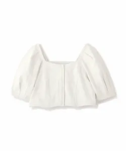 Укороченное джинсовое болеро Jill By Jill Stuart, цвет White