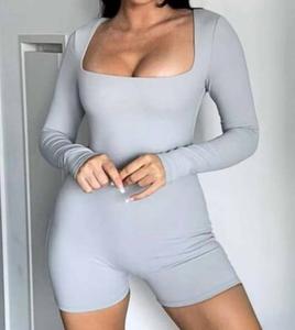 Эрин комбинезон с квадратным вырезом и длинными рукавами в цвете Ice SALTY, Ice