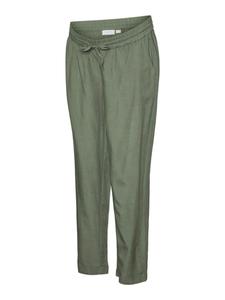 Брюки свободного кроя MAMALICIOUS Petra, оливковый