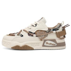 Sportful Антискользящие и износостойкие низкие скейтерские кроссовки для мужчин с эффектом увеличения роста - хаки, цвет Khaki