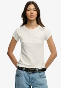 Спортивная футболка с графическим принтом в стиле «слаб» Superdry & Co, Off White