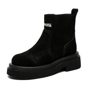 FAPAI Черно-желтые унисекс ботинки с подъемом, цвет Black Height Increasing