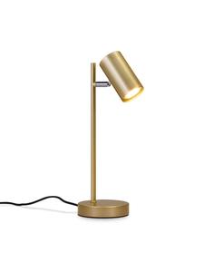 ZMH Настольная лампа GU10 золотистого цвета, поворотная, длина 15,5 см