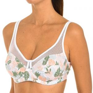 Большой органический бюстгальтер на косточках 00asf для женщин Dim, белый