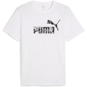 Футболка Puma Graphics No.1 Logo Tee, белая, мужская