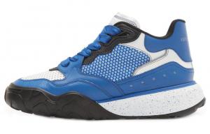 Alexander McQueen Court Trainer Lifestyle Shoes Men High-top Blue