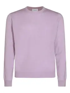 Джемпер с круглым вырезом Malo, фиолетовый