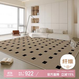 Xinglianxin Ковер 200х340 см для гостиной/спальни, моющийся, съемный, кремовый стиль, Shanghai Hall, поверхность + 4 мм основание