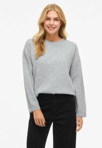 Джемпер VILA VILIGA ONECK, Light Grey Melange/Light Grey