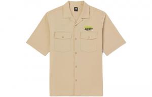 Рубашка X LINE совместной серии мужская Lee, бежевый