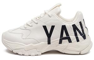 Большие шарики Chunky P Мега износостойкие противоскользящие поддерживающие низкие массивные кроссовки Unisex Белый MLB