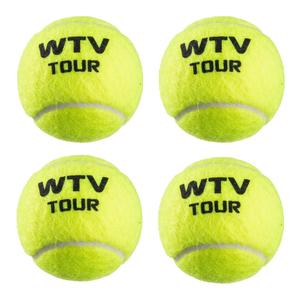 WILSON Мяч 'WTV Tour2.0' в желтом цвете
