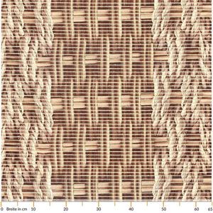 Коврик для ванной из мягкого пенопласта, противоскользящий коврик из мягкого пенопласта, коврик для ванной, релаксация, плетеная корзина, коврик для ванной, бежевый, ширина 65 см, длина 400 см Sonstige, коричневый