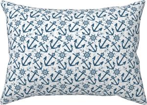 Pevtufa Чехлы на подушки с морским принтом в виде якорей и застежкой-конвертом Nautical Theme Anchors
