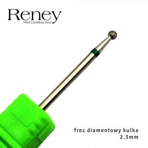 Алмазная шаровая фреза, 2,3 мм. Reney