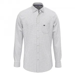Рубашка Fynch Hatton Soft Oxford, серый