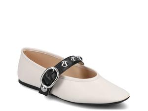 Балетки Journee Naveah Mary Jane Flat, Bone White
