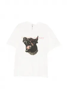 Футболка с графическим принтом и круглым вырезом Ih Nom Uh Nit, бежевый