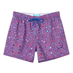 Пляжные шорты мужские фиолетовые SURFCUZ