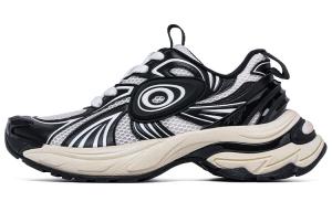 Турбо GT Низкие Массивные Кроссовки Унисекс Черный Белый OLD ORDER