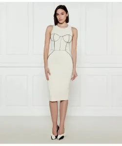 Платье Elisabetta Franchi, бежевый