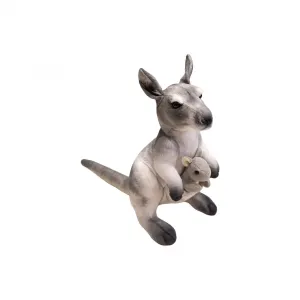 Плюшевая игрушка кенгуру мама и малыш высота 35см Bitter purchase