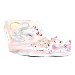 Court Vision 1 Mechanical Spirit, Kitten Mimi Cushioning, износостойкие низкие скейтерские кроссовки женские Nike, Peach