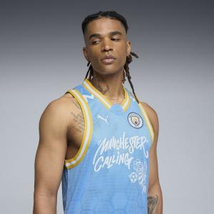 Мужская баскетбольная футболка с коротким рукавом HOOPS x Manchester City FC