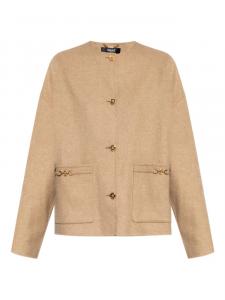 Пиджак Versace с декором Medusa, нейтральный