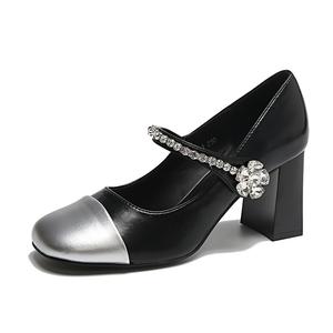 Туфли Мэри Джейн для женщин POOQ, черный