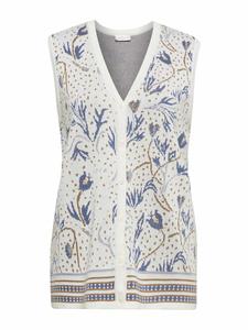 Вязаный жилет Goldner, светло-бежевый