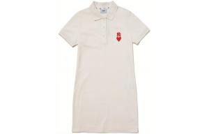 Футболка с коротким рукавом женская кремово-белая MLB